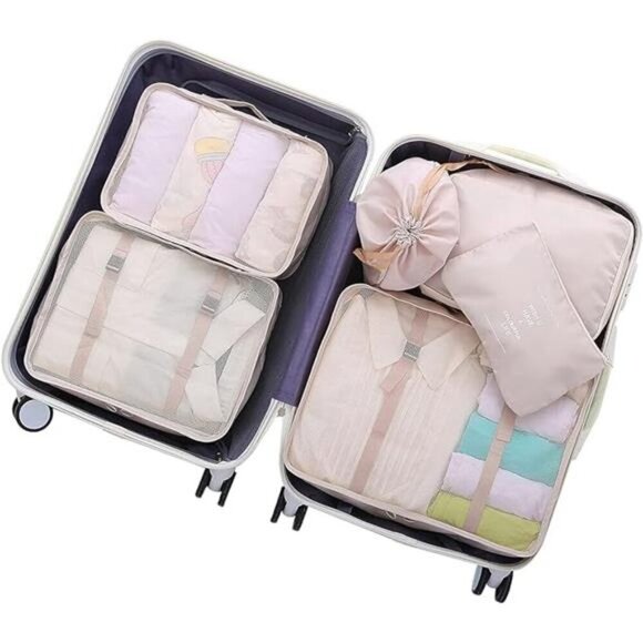 Luggage Packing Organizers Packing Cubes Set for Travel - Picture 7 of 7